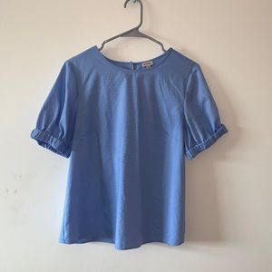 Lovely Periwinkle Blue Blouse